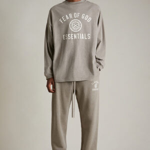 Fear of God Essentials Heather Grey University Fleece Sweatpants