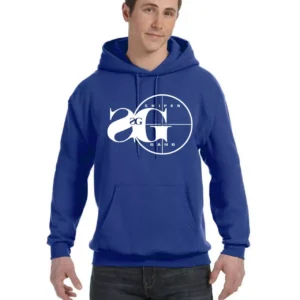 Sniper Gang Hoodie Red Blue