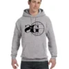 Sniper Gang Hoodie Red Gray - Image 3