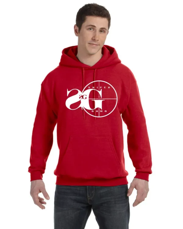 Sniper Gang Hoodie Red